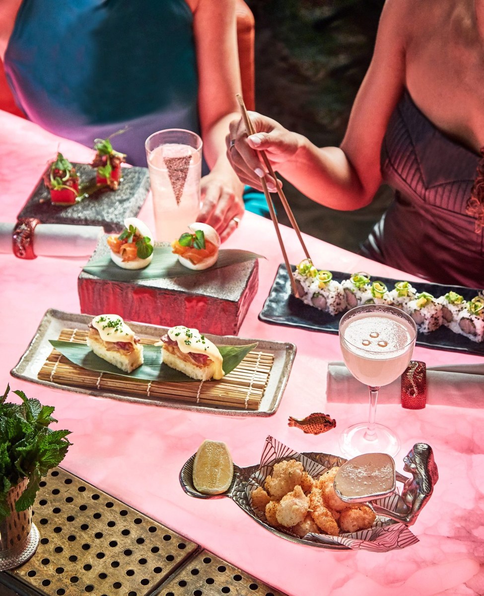 Interior of Sexy Fish on Berkeley Square