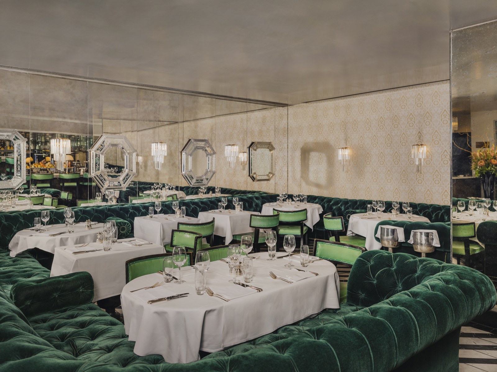 Dining room at Cecconi’s Mayfair
